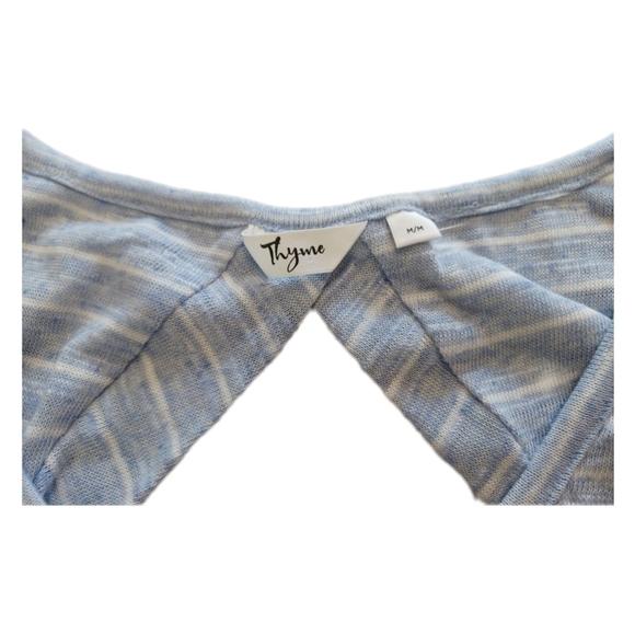 THYME maternity sleeveless shirt size M - Picture 2 of 2